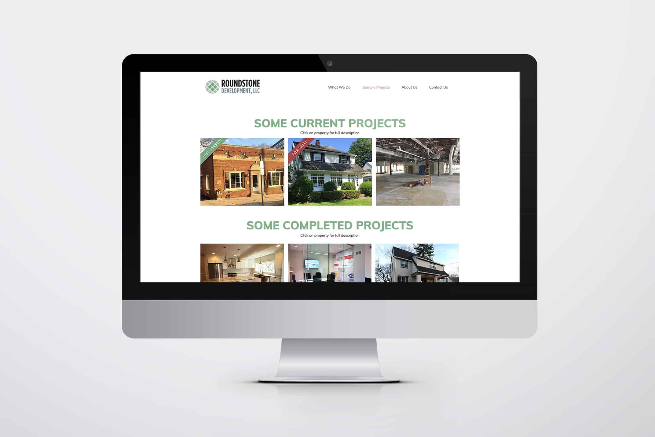 roundstone development local website design contracting 