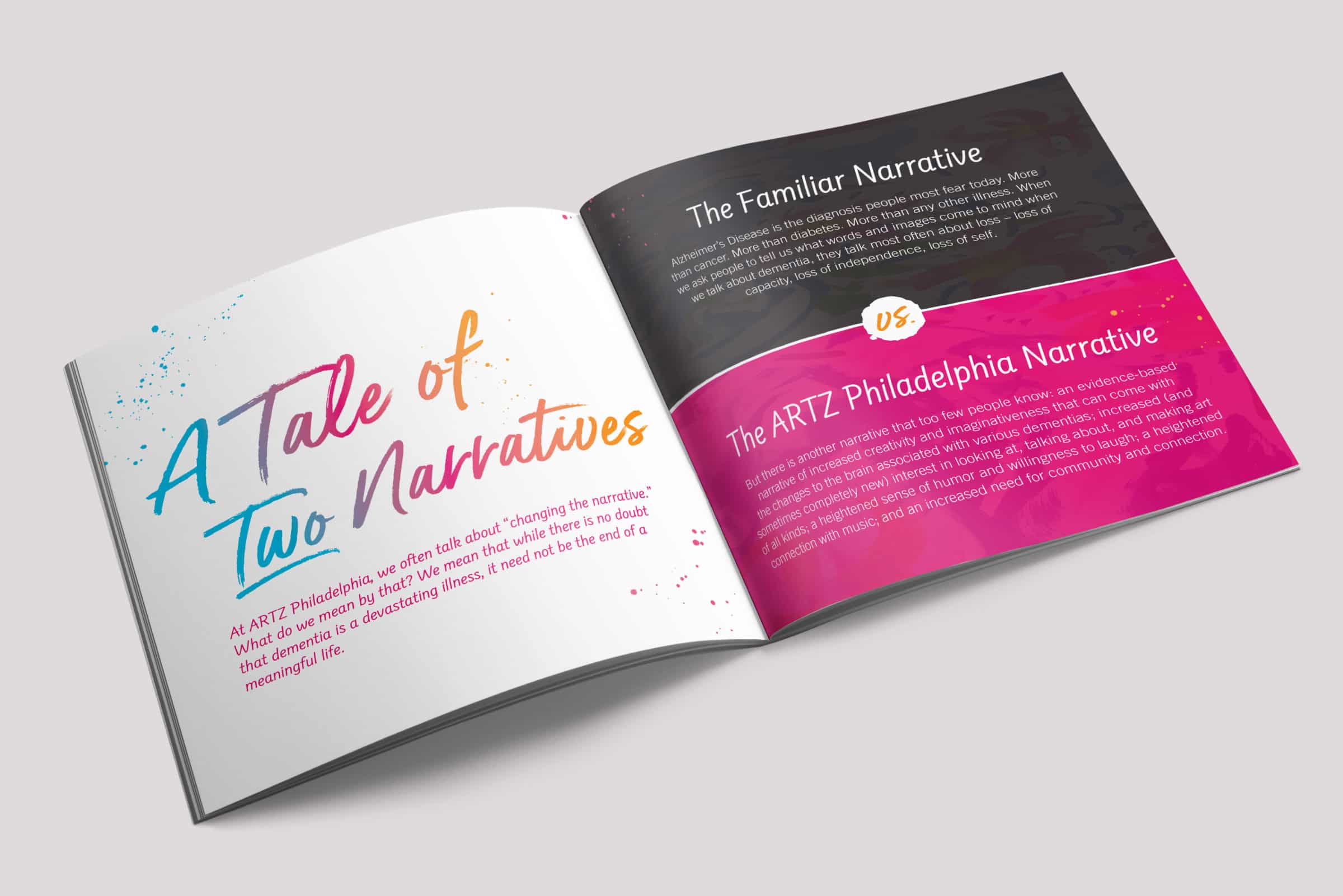 Details from viewbook design