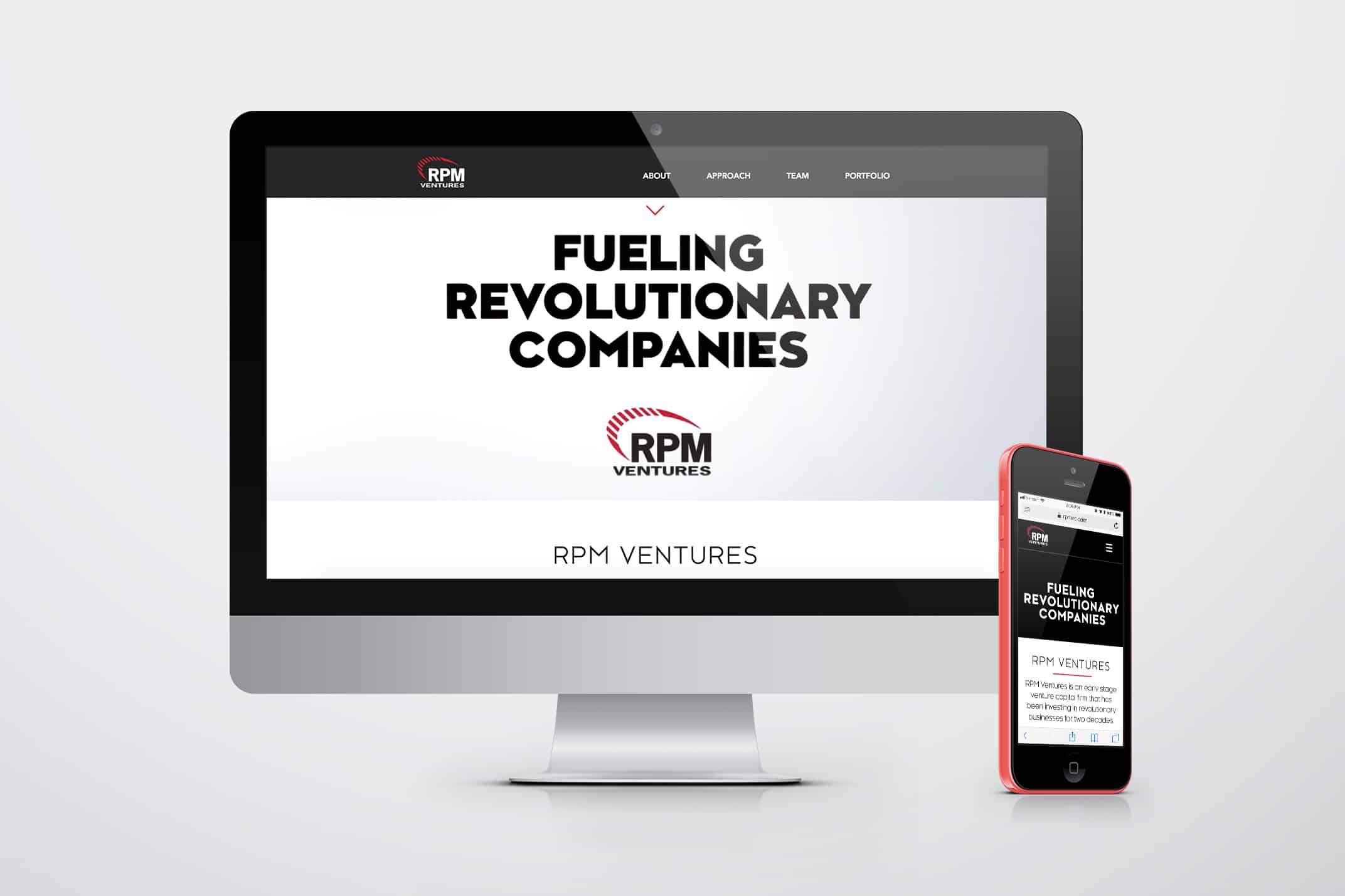 venture capital firm website design