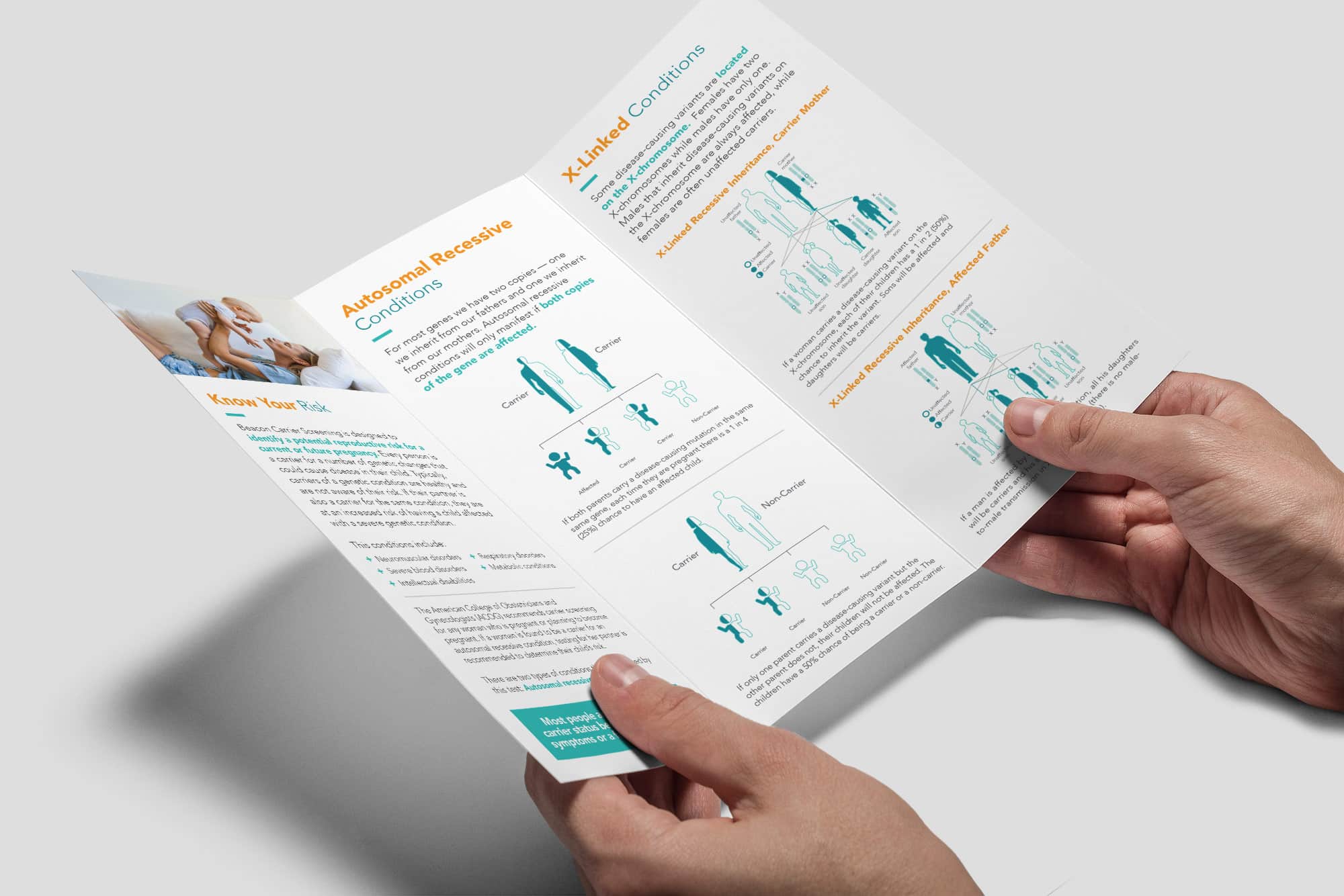 vermillion patient brochures - patient healthcare brochure design