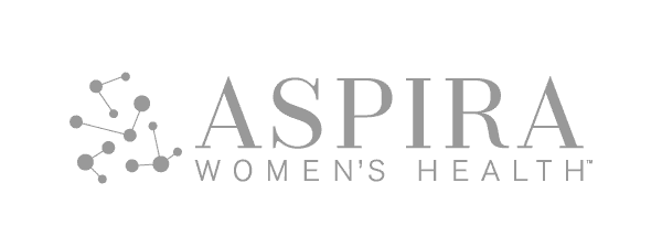 Aspira Women's Health logo gray