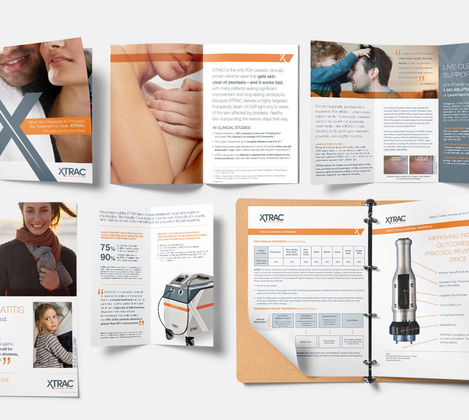 sales materials design - sales sheets, brochures designed by professional graphic designer