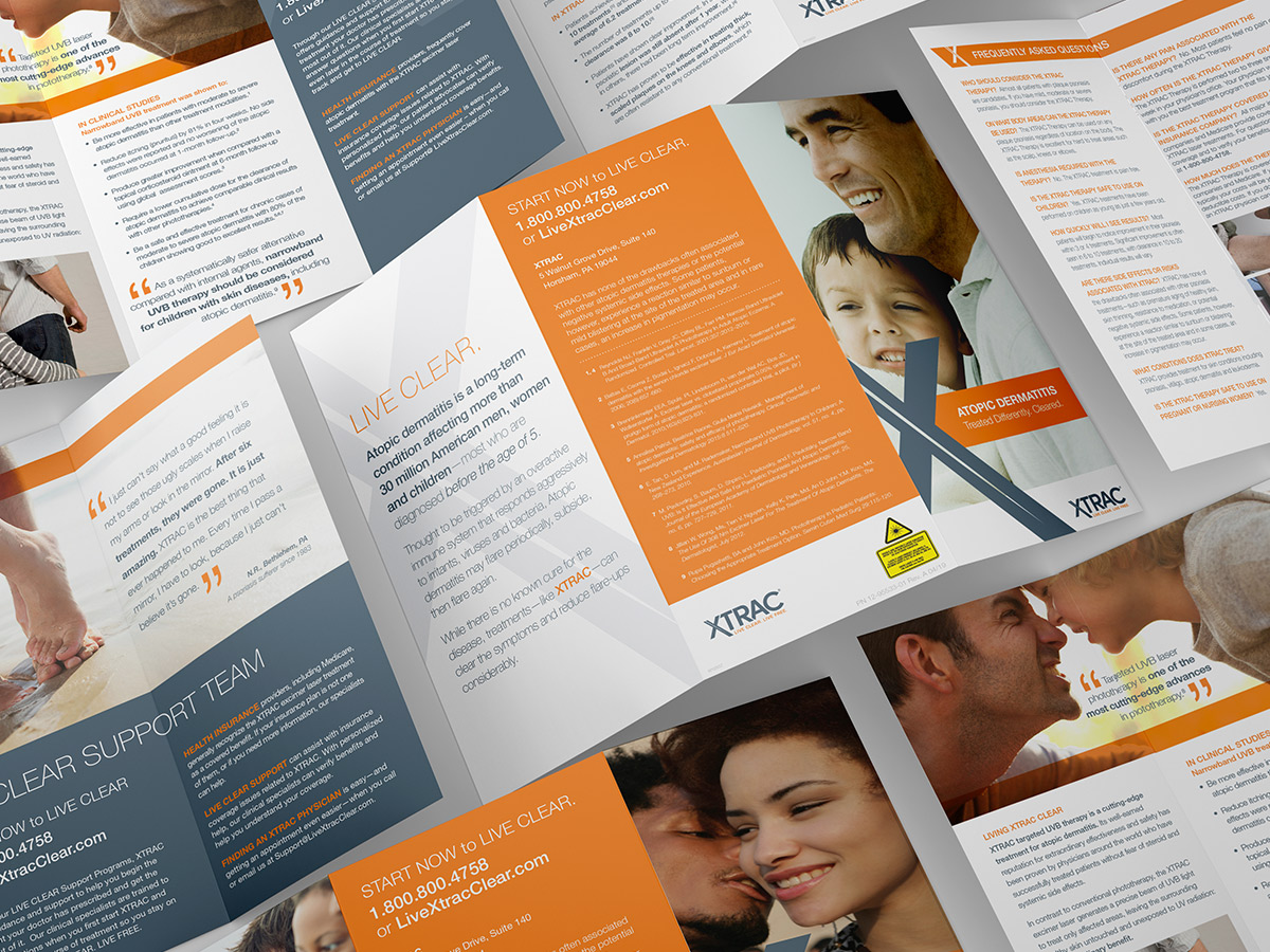 brochures designed by professional graphic designer