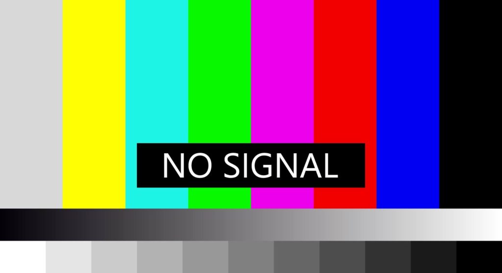 No Signal Image - solving display video issues in wix
