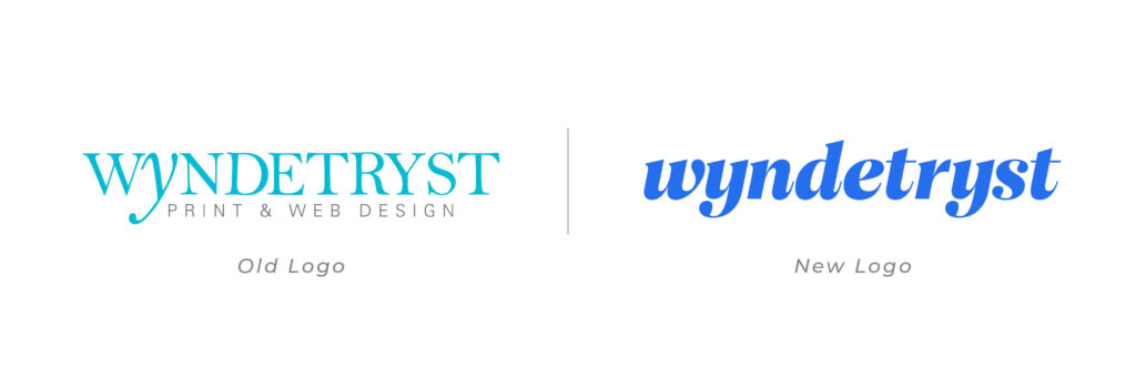 Old Wyndetryst Logo and New Wyndetryst Logo