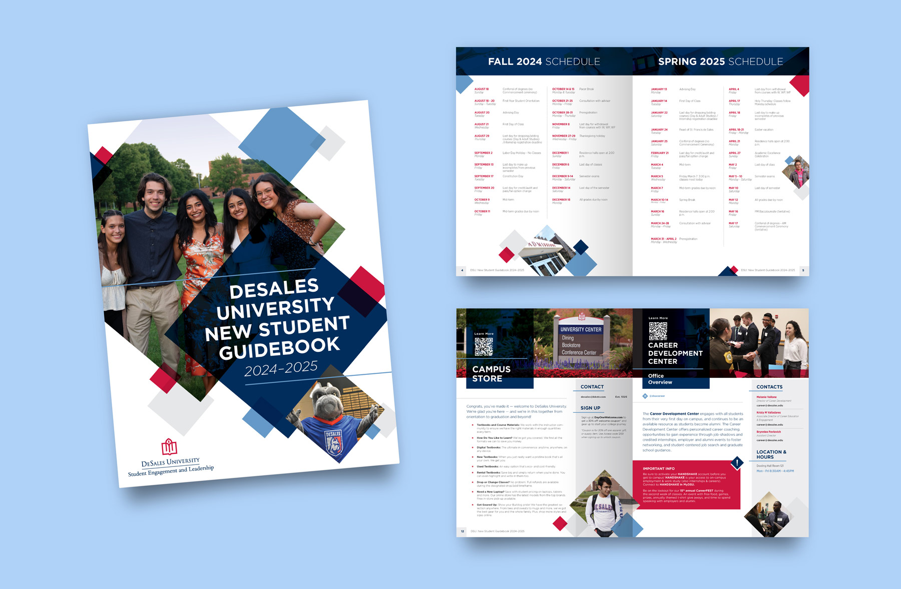 desales university booklet design