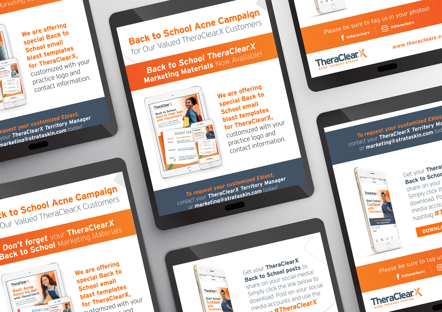 theraclearx email designs