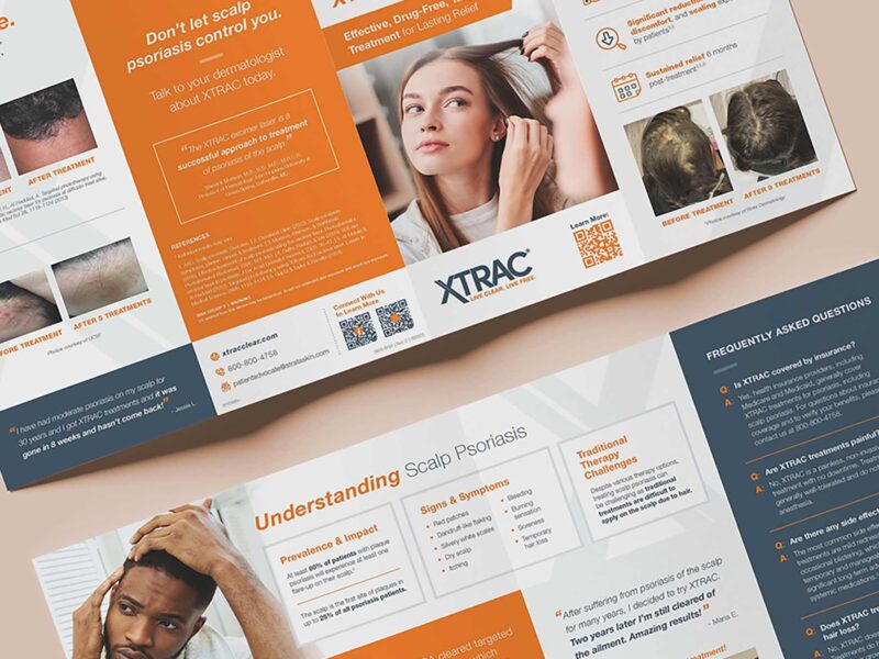 XTRAC brochure mockup