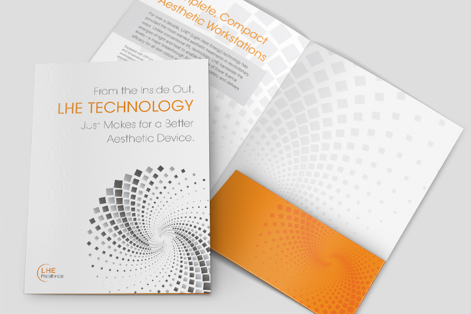 LHE Phototherapy Dermatology Device Folder